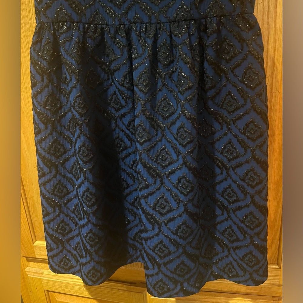 Anthropologie 4C 4 Collective IKAT Pattern Sleeveless Fit & Flare Dress Size‎ 6 - Picture 5 of 8
